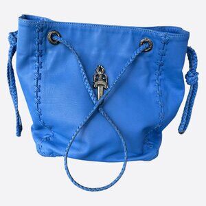 Chrome Hearts Blue Dirty Knees Chiffon Dagger Bag